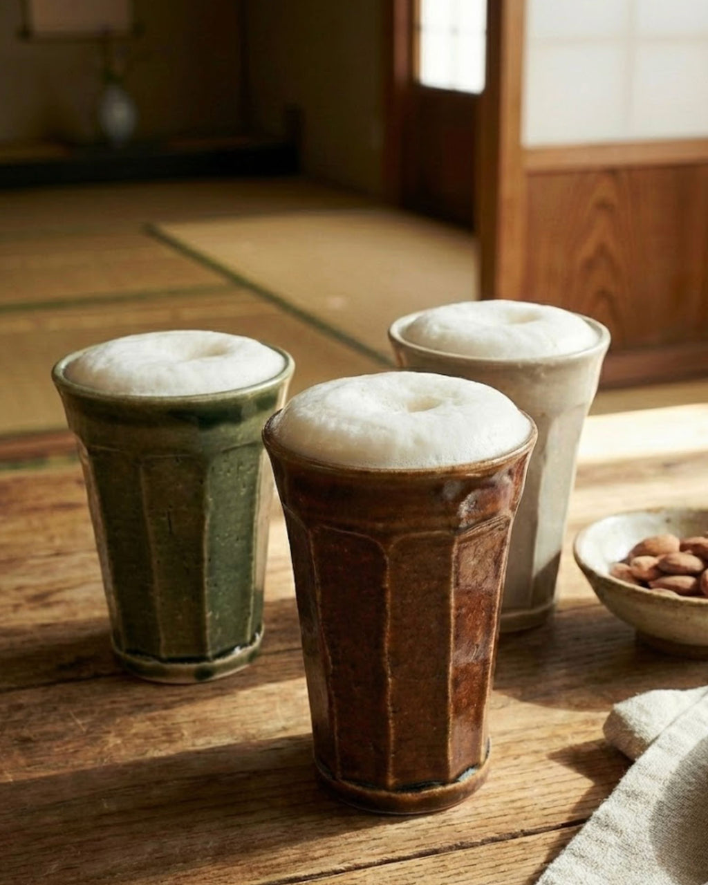 【日本信樂燒】Awauma 職人手作・奶油泡沫啤酒杯