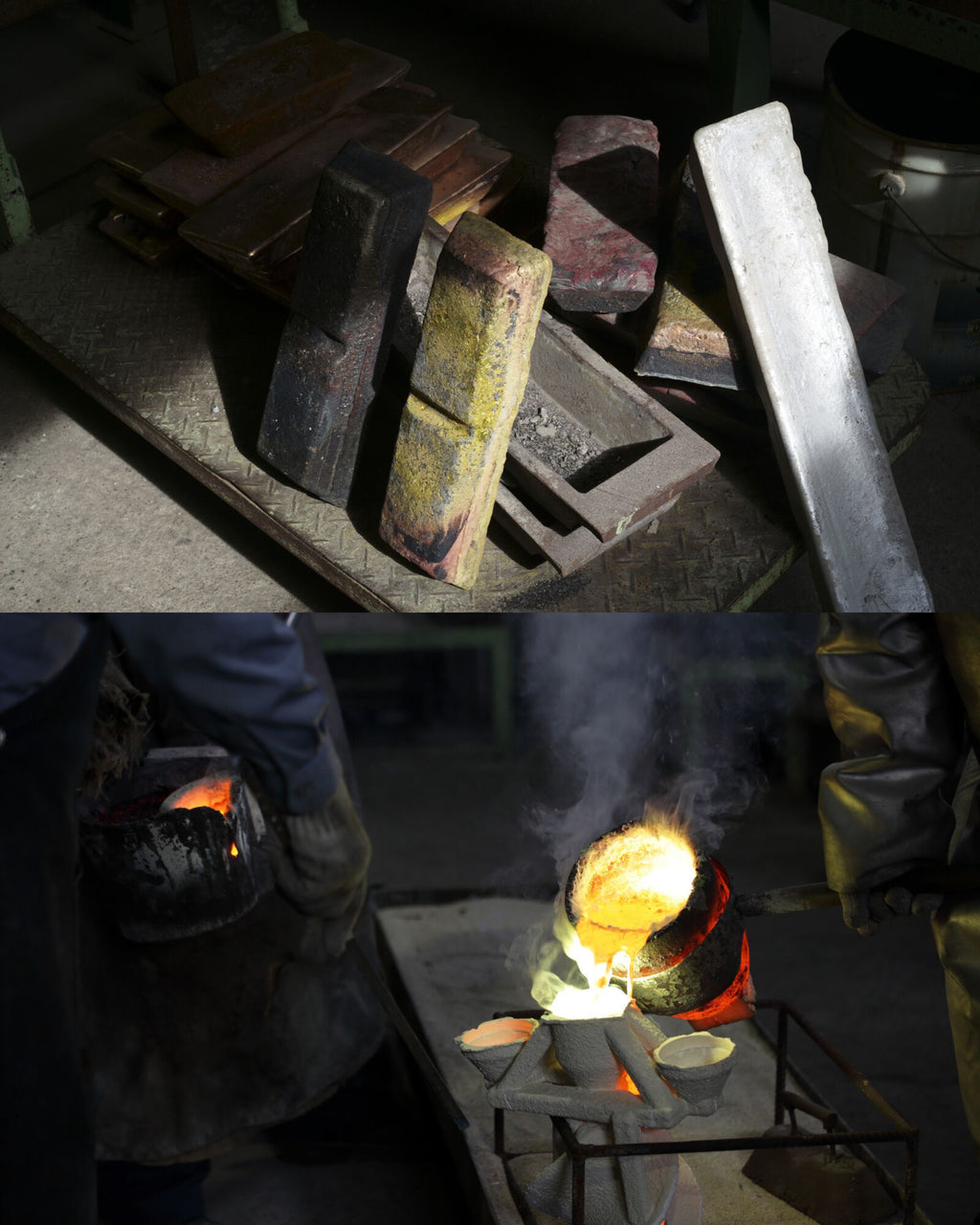 【日本職人手作】FUKKA 機械達摩・金屬鑄造線香座