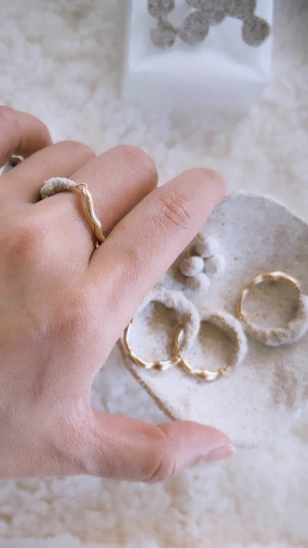 蛋殼_戒指_月影弧形戒指