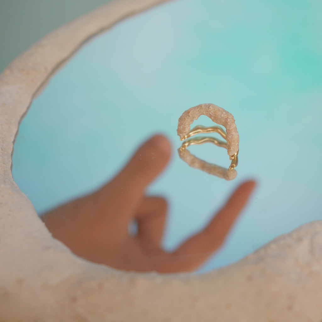 蛋殼_戒指_月影弧形戒指