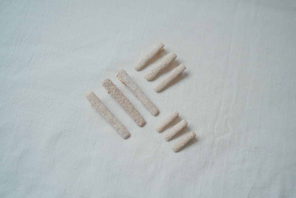 蛋殼_髮夾_淡淡夾