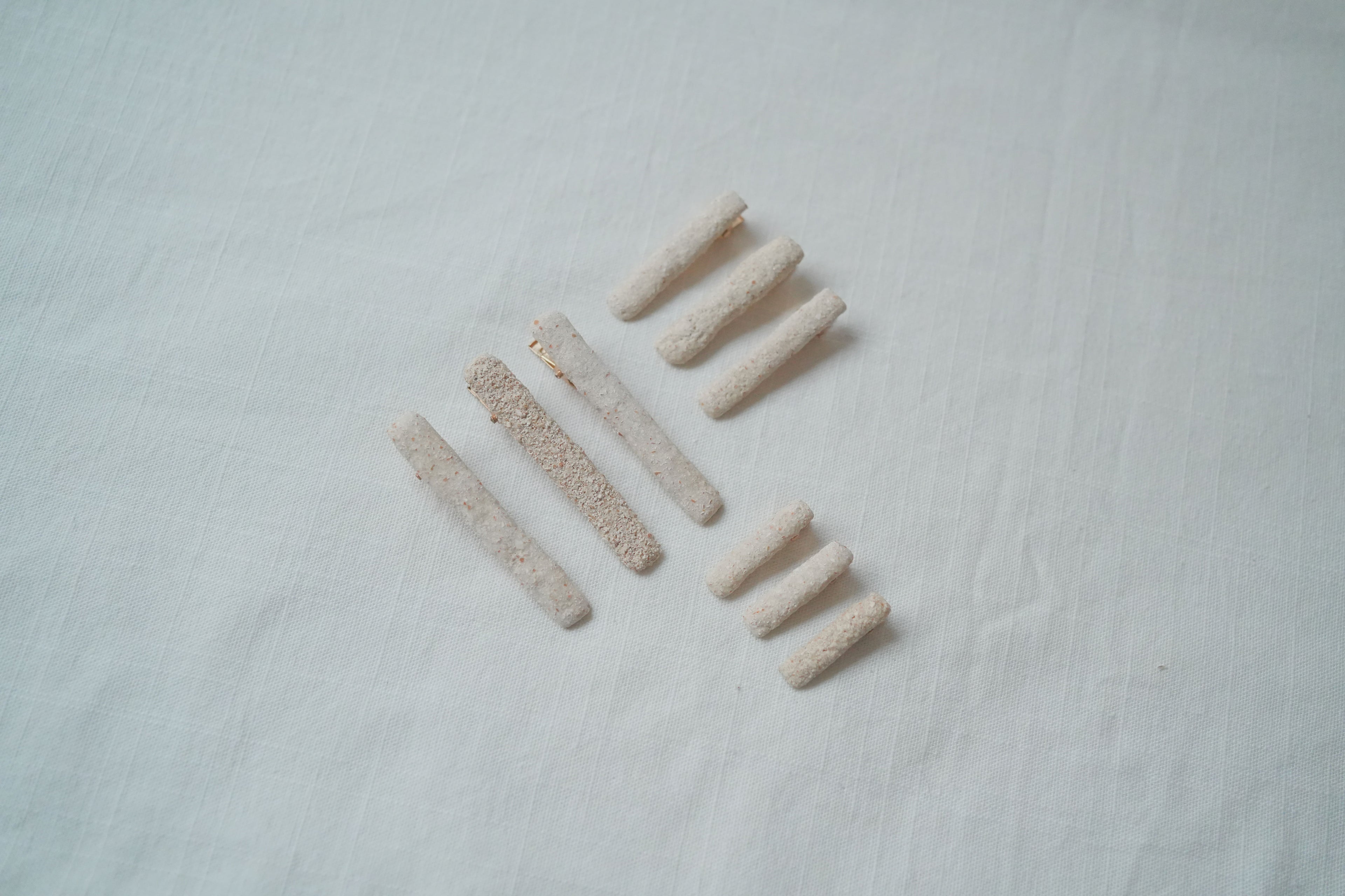 蛋殼_髮夾_淡淡夾