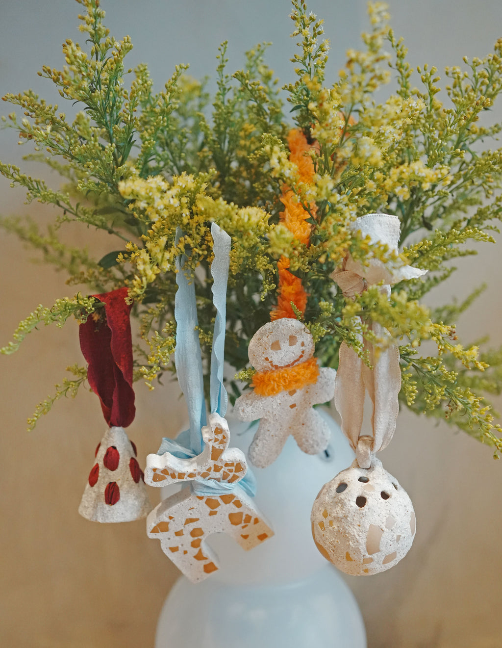 聖誕樹裝飾 - 蛋餅人