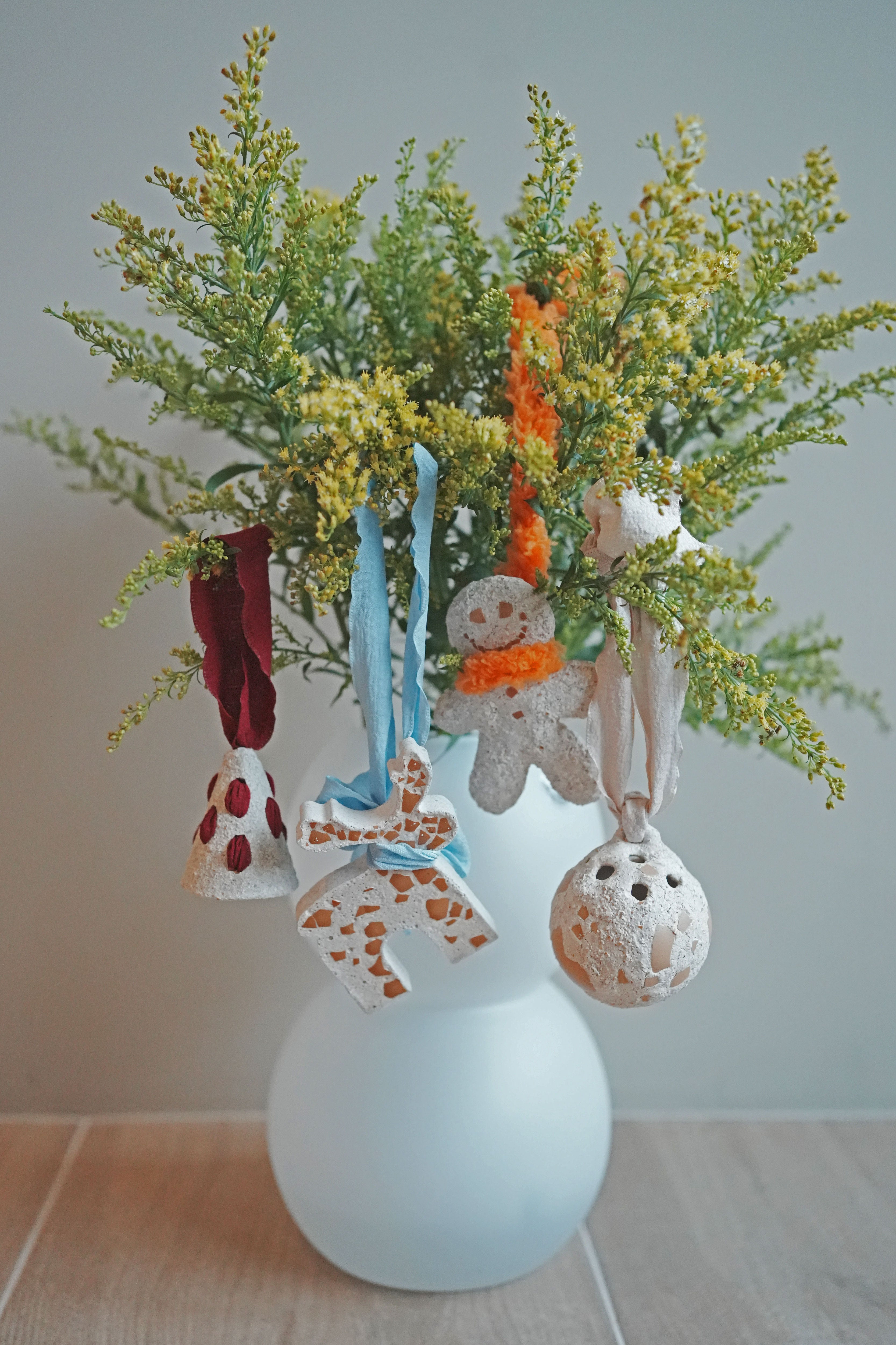 聖誕樹裝飾 - 蛋餅人