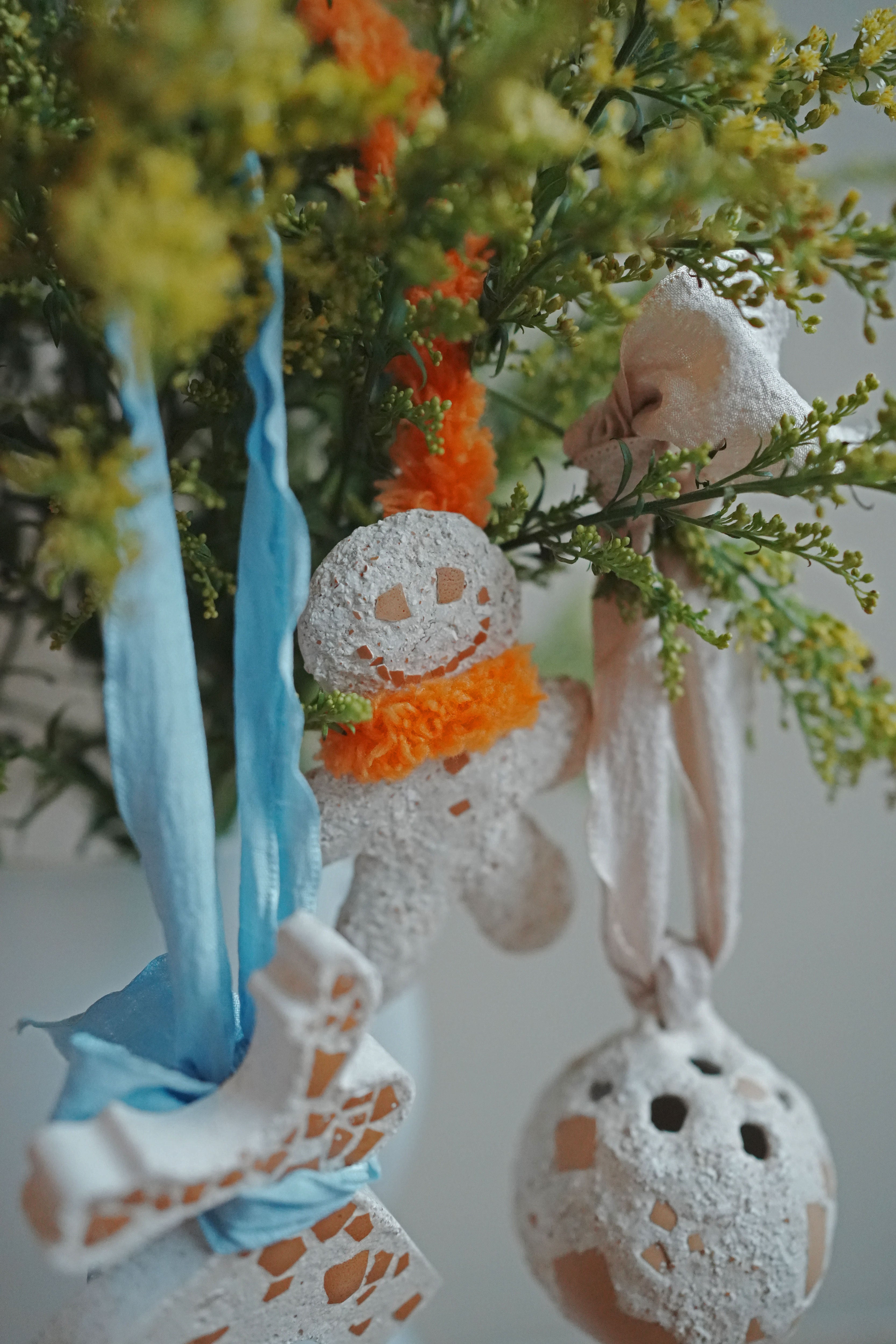 聖誕樹裝飾 - 蛋餅人