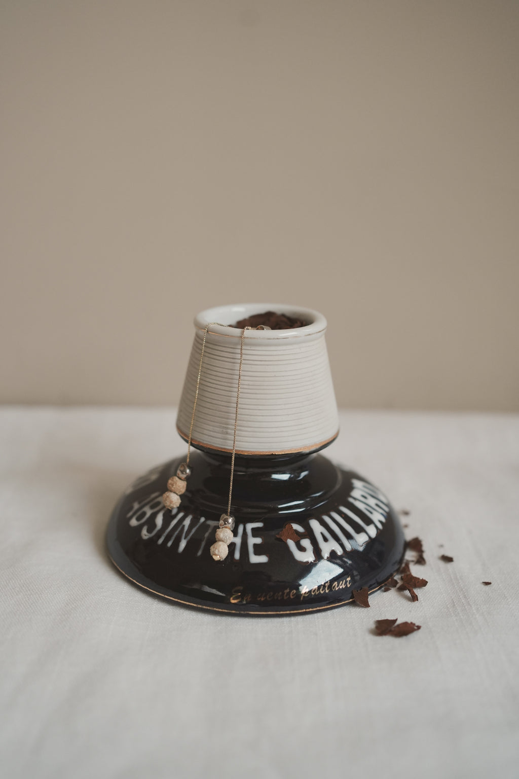 古董_蠟燭架_蛋形裝飾品