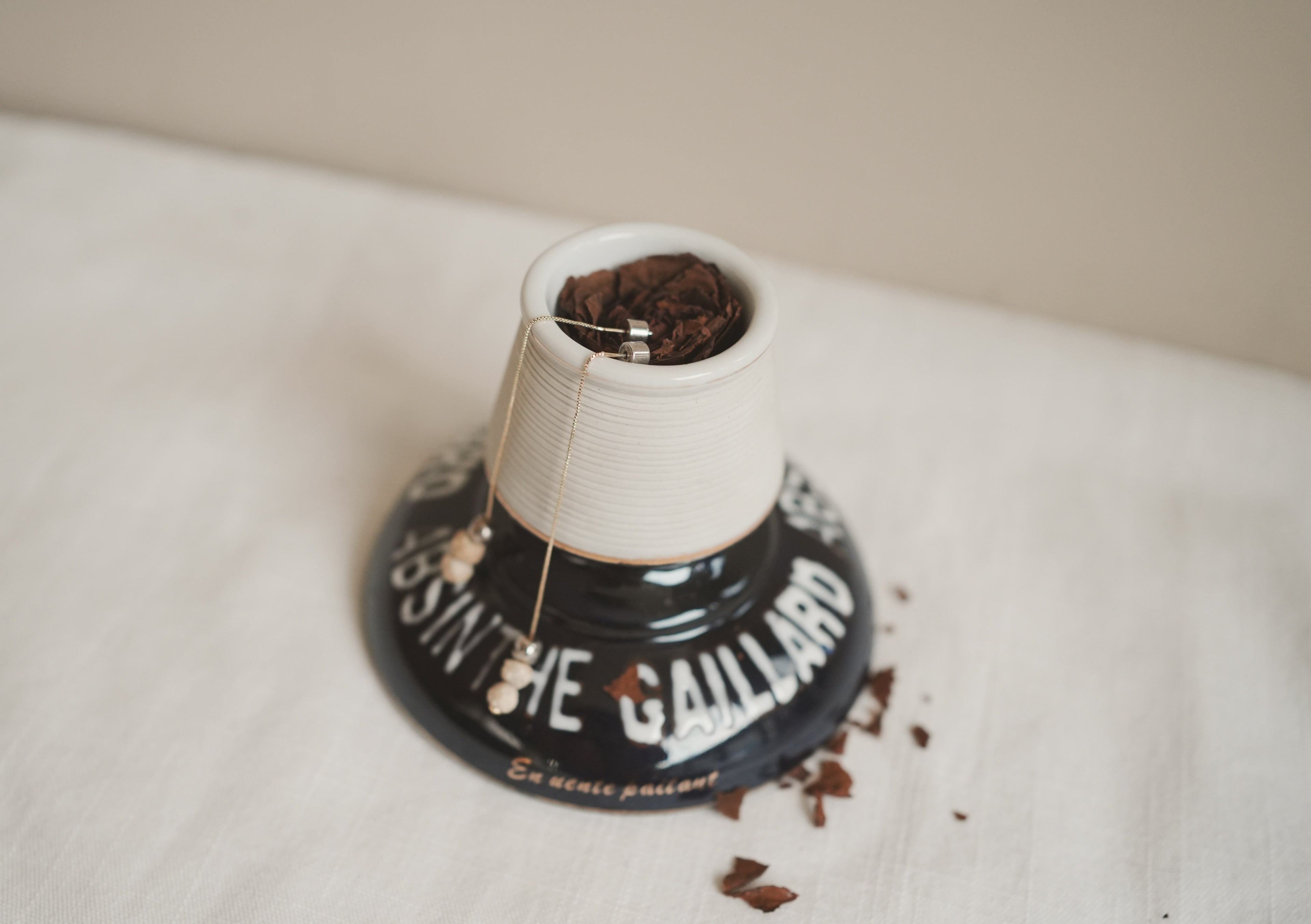 古董_蠟燭架_蛋形裝飾品