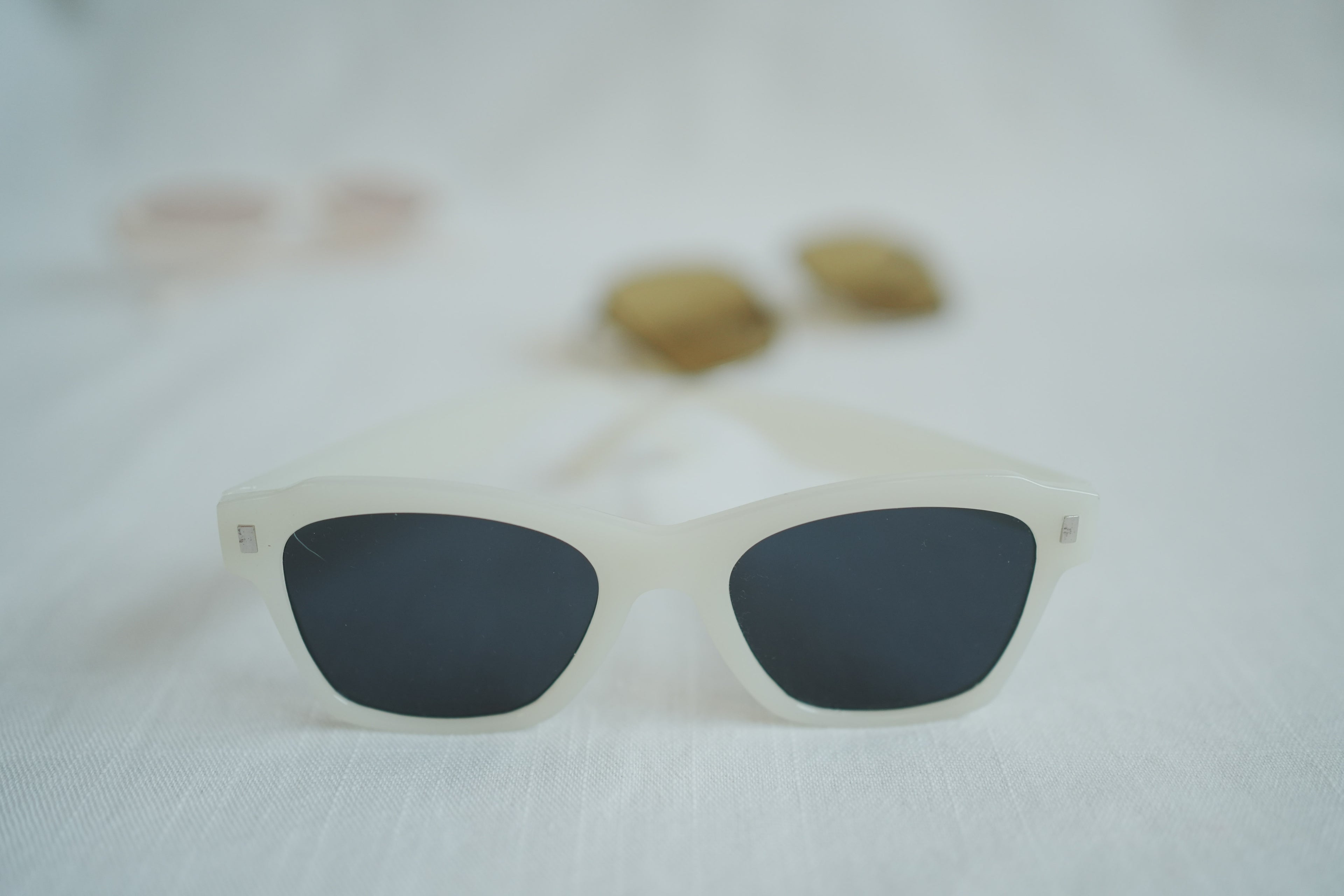 古著太陽眼鏡_螢光綠