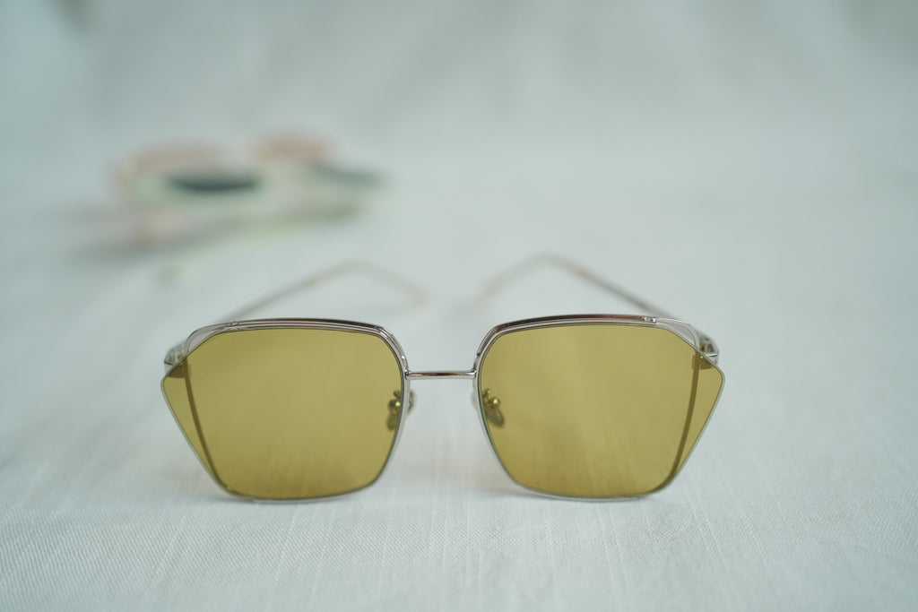 古著太陽眼鏡_金屬特殊框