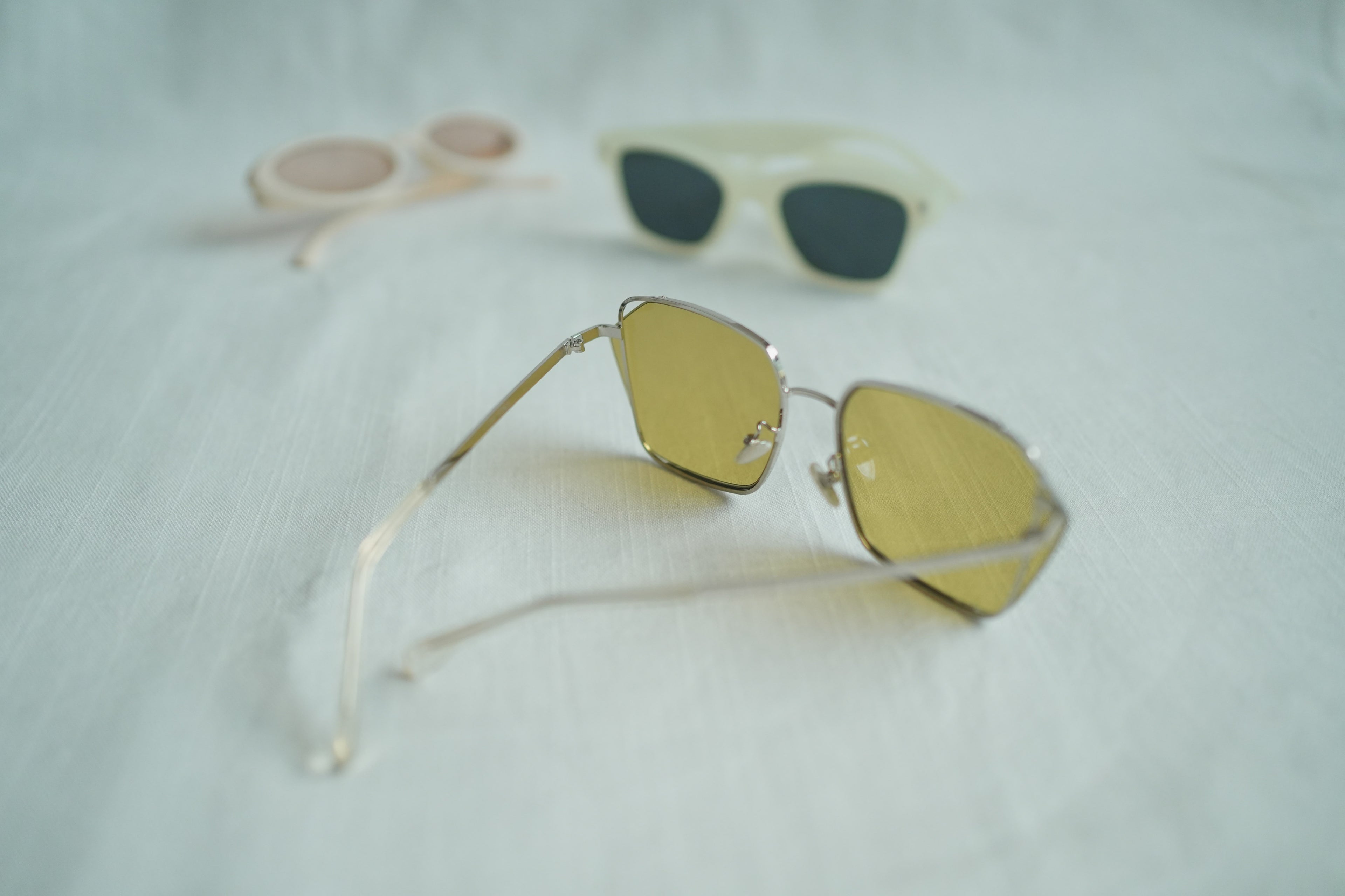 古著太陽眼鏡_金屬特殊框