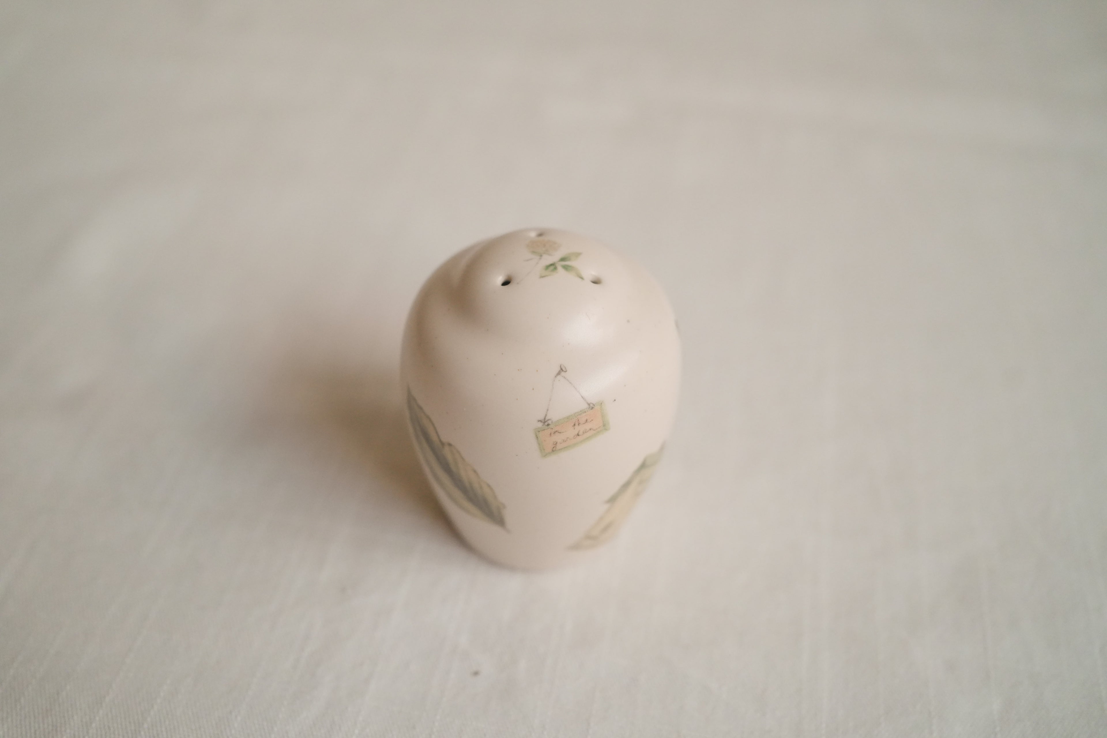 古董_泰國製陶瓷手繪胡椒鹽罐