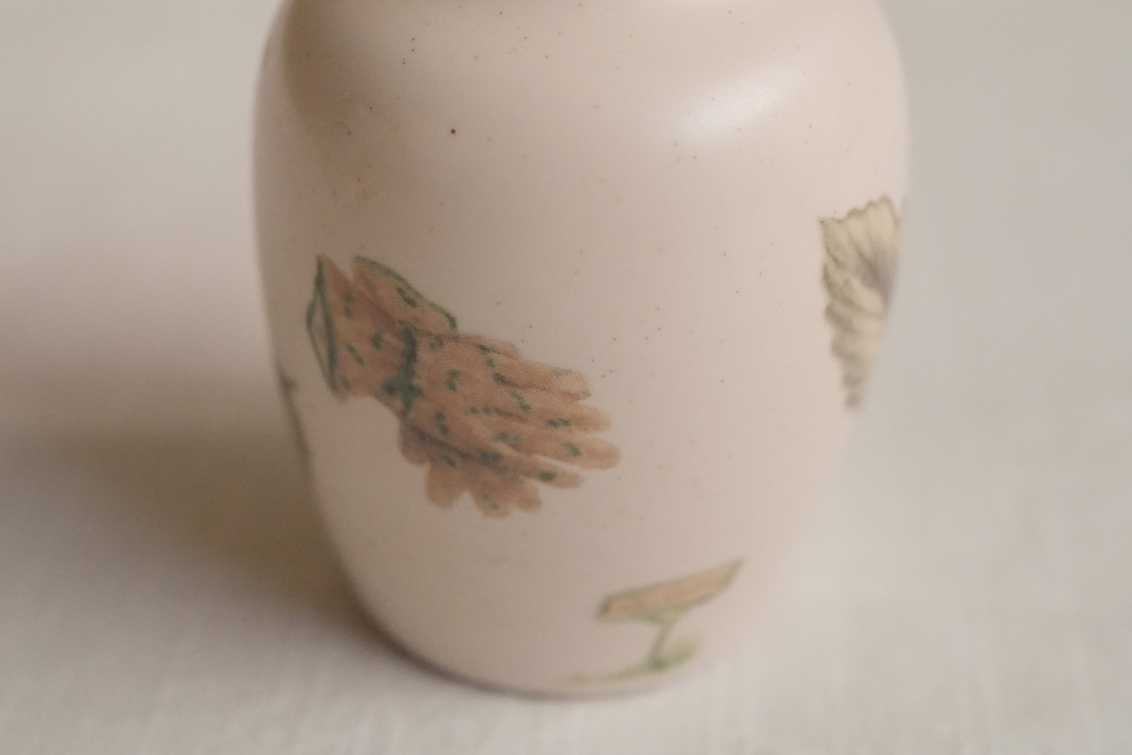 古董_泰國製陶瓷手繪胡椒鹽罐