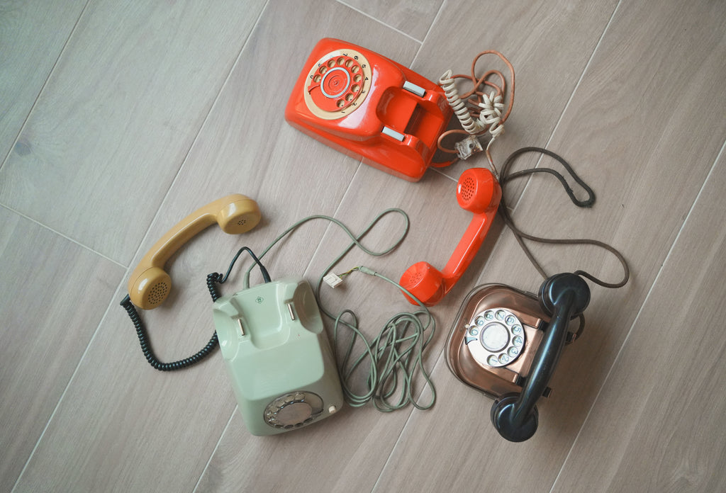 古董_東德普普風：RFT W66 太空橘機械電話