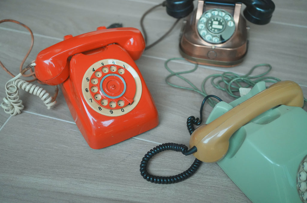 古董_東德普普風：RFT W66 太空橘機械電話